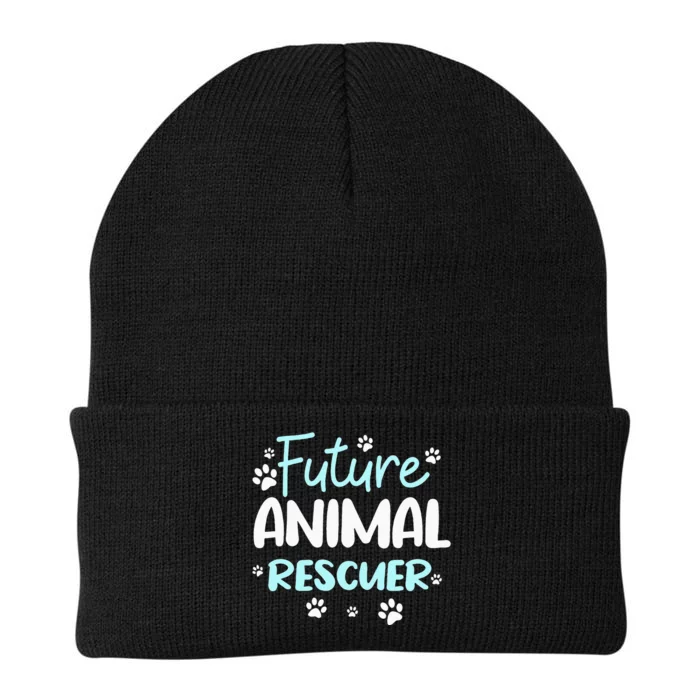 Future Animal Rescuer Rescue Shelter Pet Adoption Fostering Knit Cap Winter Beanie