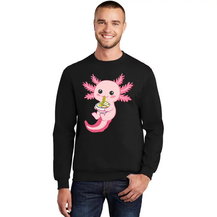 Funny Axolotl Ra Design Tall Sweatshirt