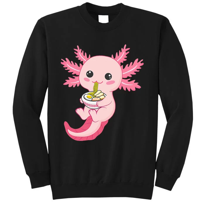 Funny Axolotl Ra Design Tall Sweatshirt