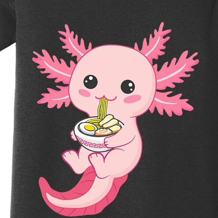 Funny Axolotl Ra Design Baby Bodysuit