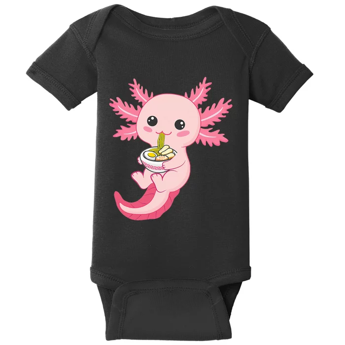 Funny Axolotl Ra Design Baby Bodysuit