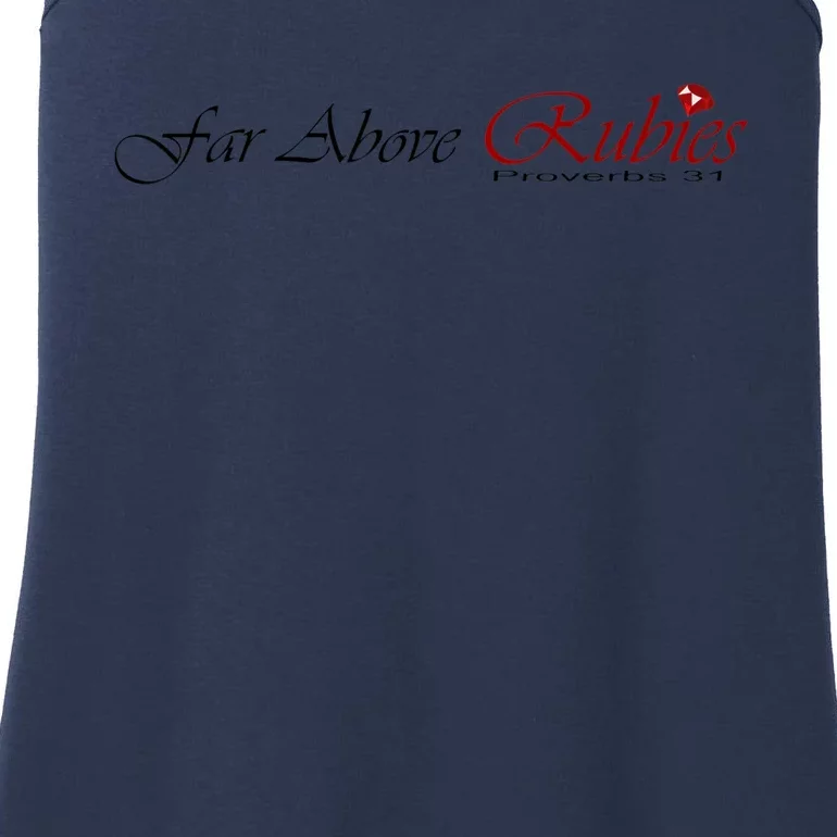 Far Above Rubies Proverbs 31 Ladies Essential Tank