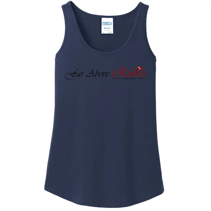 Far Above Rubies Proverbs 31 Ladies Essential Tank