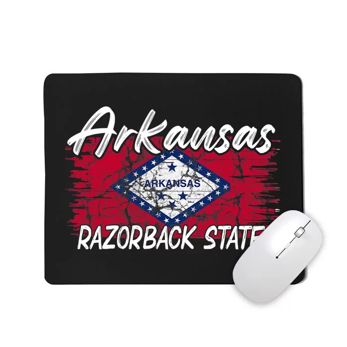 Funny Arkansas Razorback State Mousepad