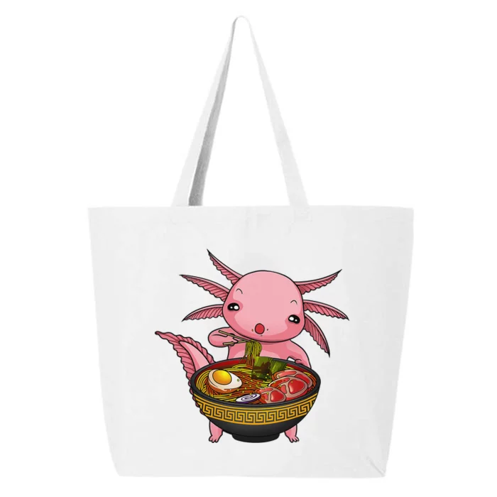 Funny Axolotl Ra Noodle Japanese Art 25L Jumbo Tote