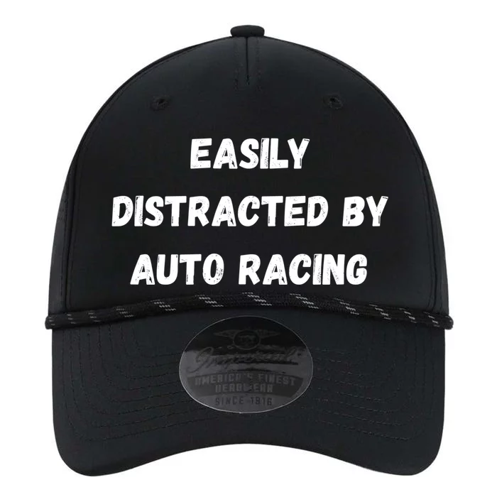 Funny Auto Racing Gift Easily Distracted By Auto Racing Meaningful Gift Performance The Dyno Cap