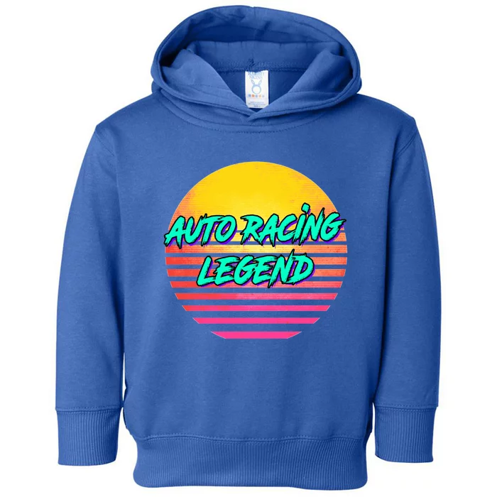 Funny Auto Racing Gift Toddler Hoodie