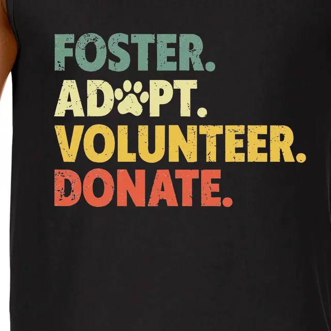 Foster Adopt Rescue Dog Lover Pet Adoption Foster To Adopt Comfort Colors® Tank Top