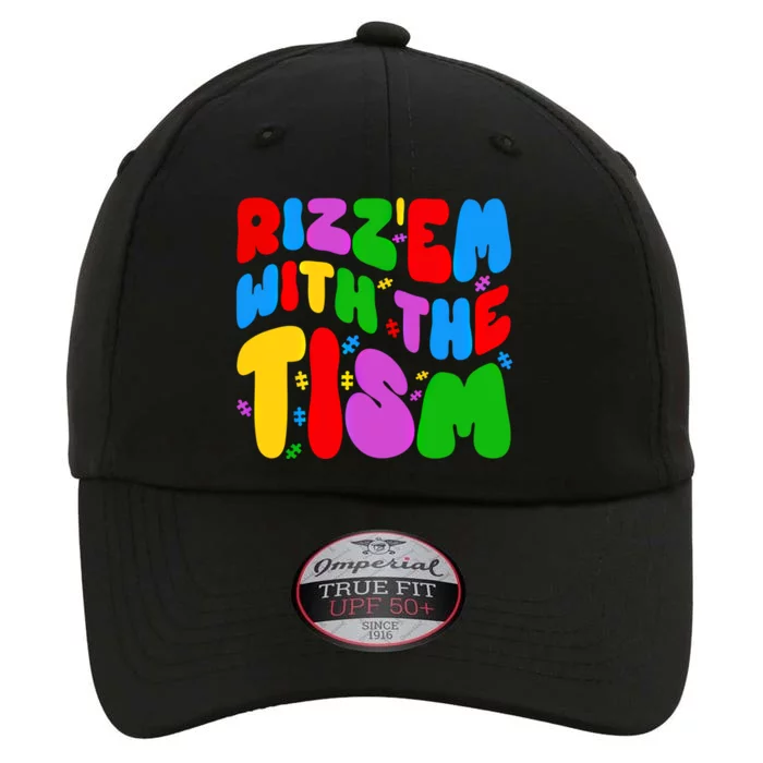 Funny Autistic Rizz RizzEm With The Tism Meme Autism Groovy Gift The Original Performance Cap