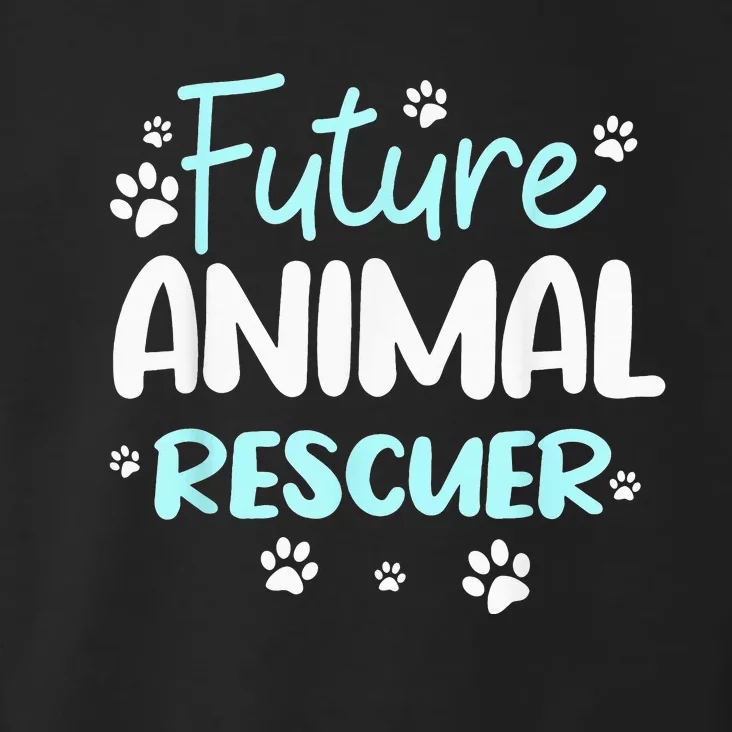 Future Animals Rescuer Veterinarian Rescue Dog Rescue Cat Toddler Hoodie