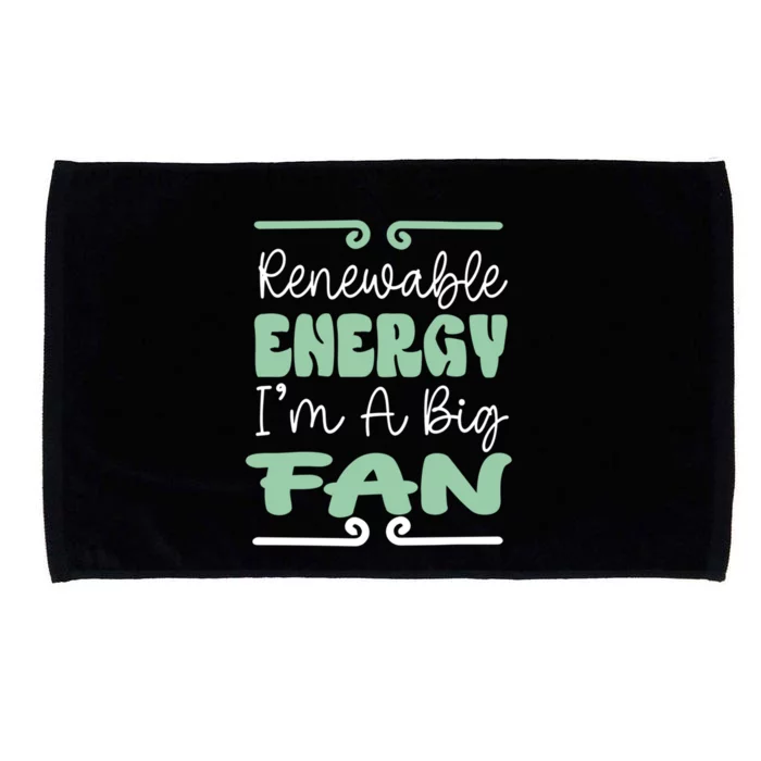 Fan Accessories Renewable Energy Climate Protection Wind Power Gift Microfiber Hand Towel