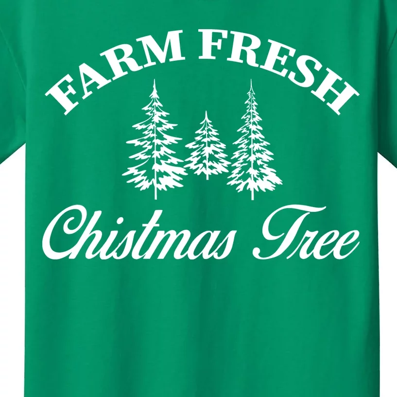 Farm Fresh Christmas Tree Kids T-Shirt