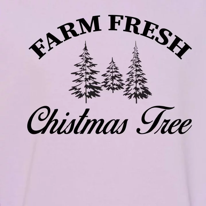 Farm Fresh Christmas Tree Garment-Dyed Sweatshirt