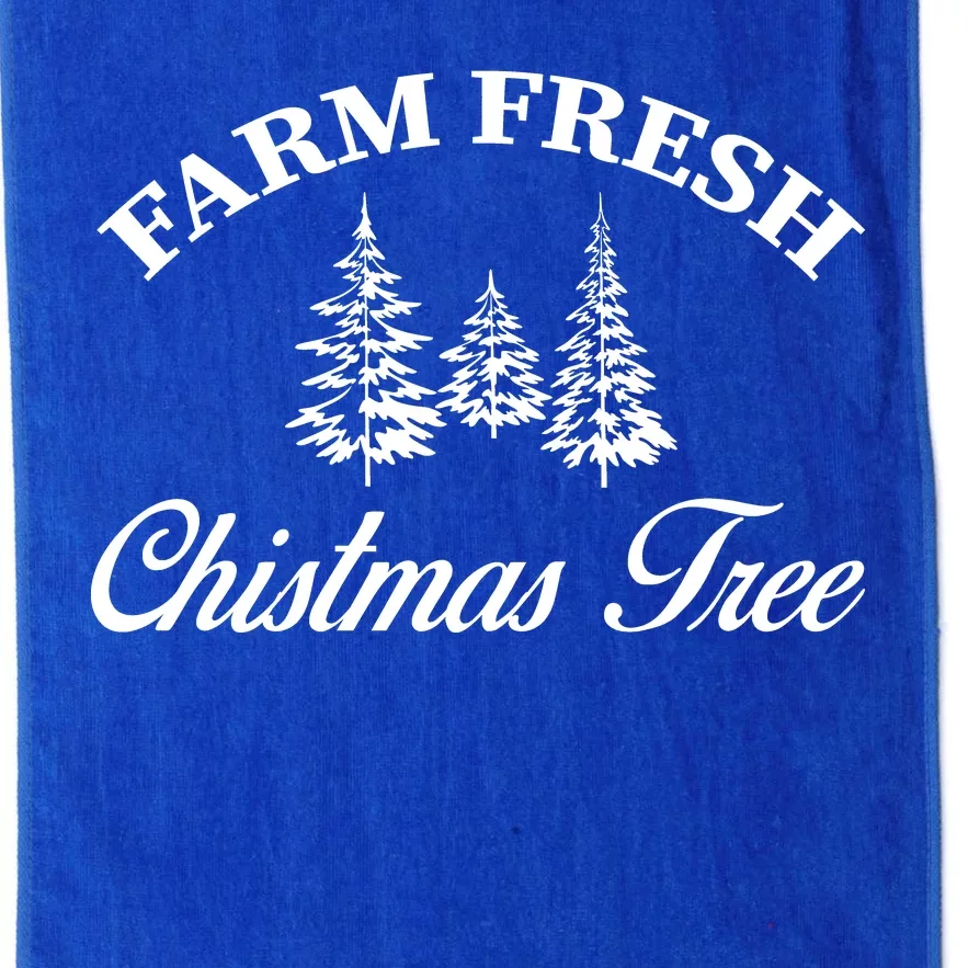 Farm Fresh Christmas Tree Platinum Collection Golf Towel