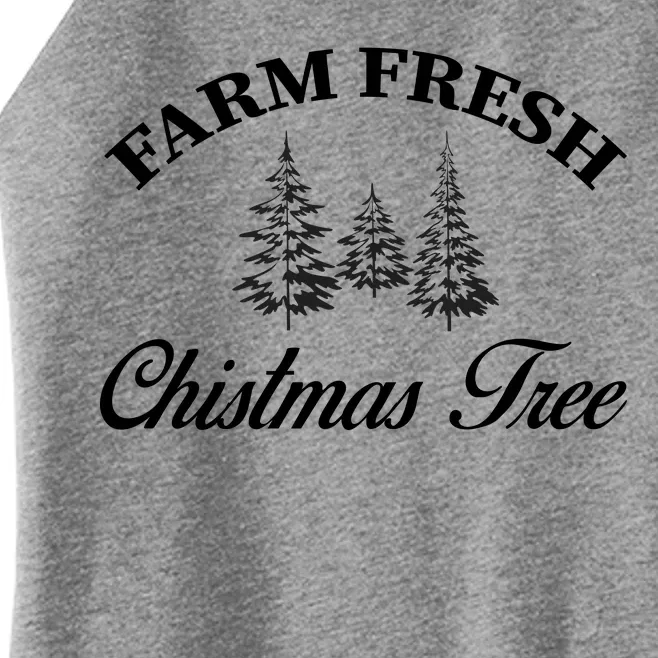 Farm Fresh Christmas Tree Women’s Perfect Tri Rocker Tank