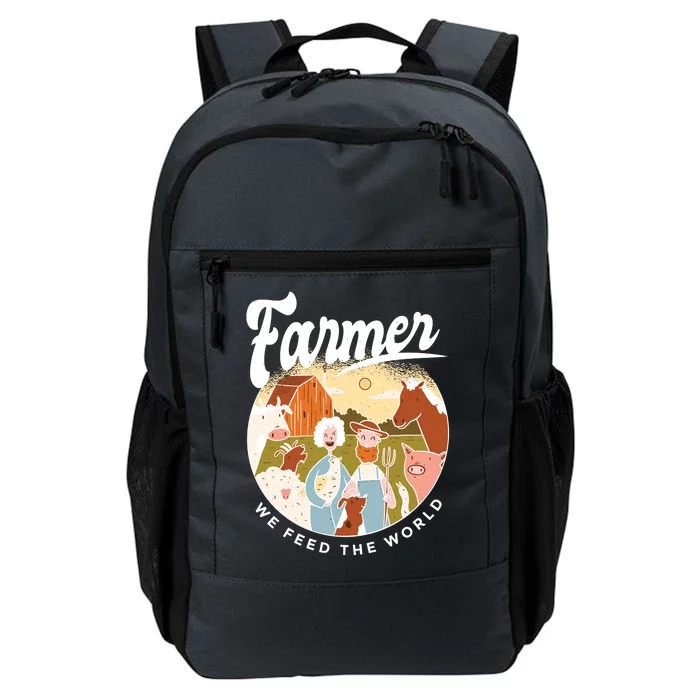 Farmer We Feed The World Daily Commute Backpack