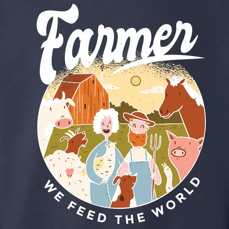 Farmer We Feed The World Toddler Hoodie