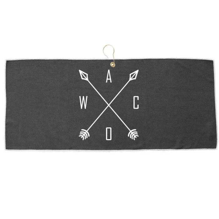 Farmhouse Inspired WACO Large Microfiber Waffle Golf Towel