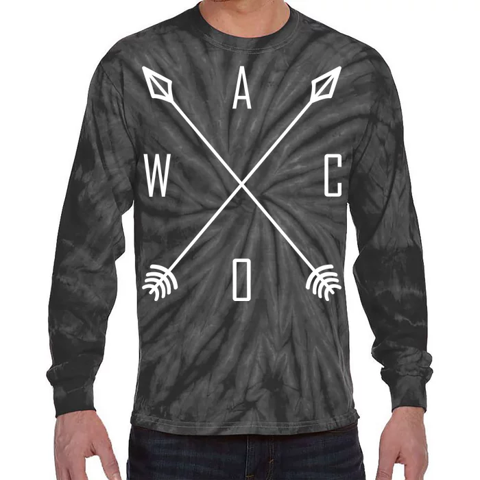 Farmhouse Inspired WACO Tie-Dye Long Sleeve Shirt