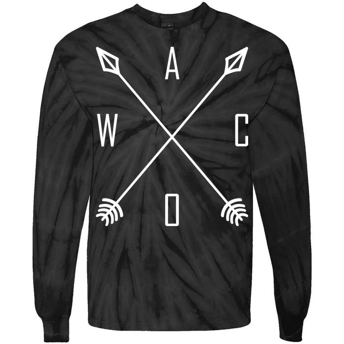 Farmhouse Inspired WACO Tie-Dye Long Sleeve Shirt