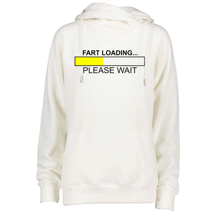 Fart Loading Womens Funnel Neck Pullover Hood