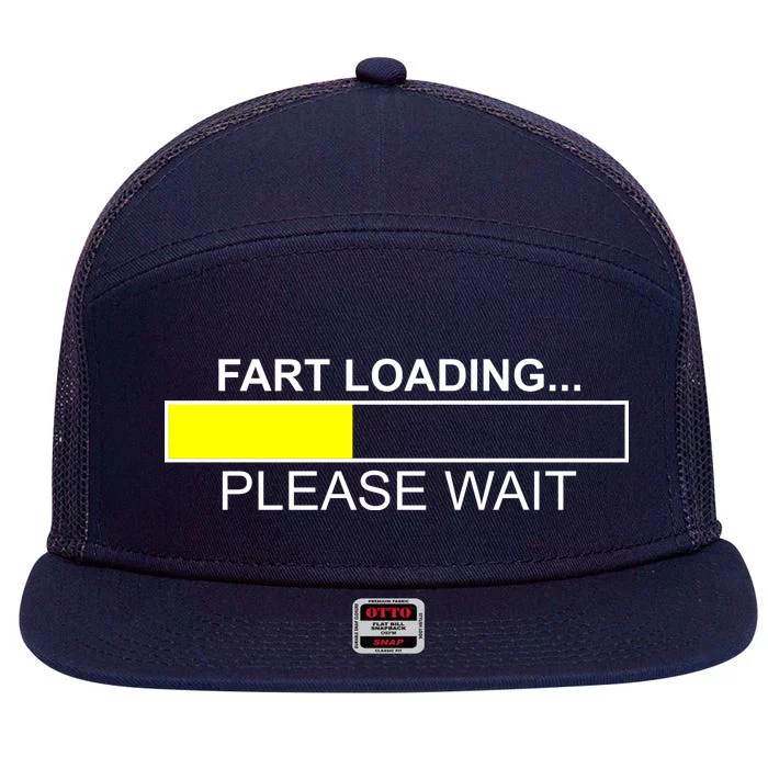 Fart Loading 7 Panel Mesh Trucker Snapback Hat