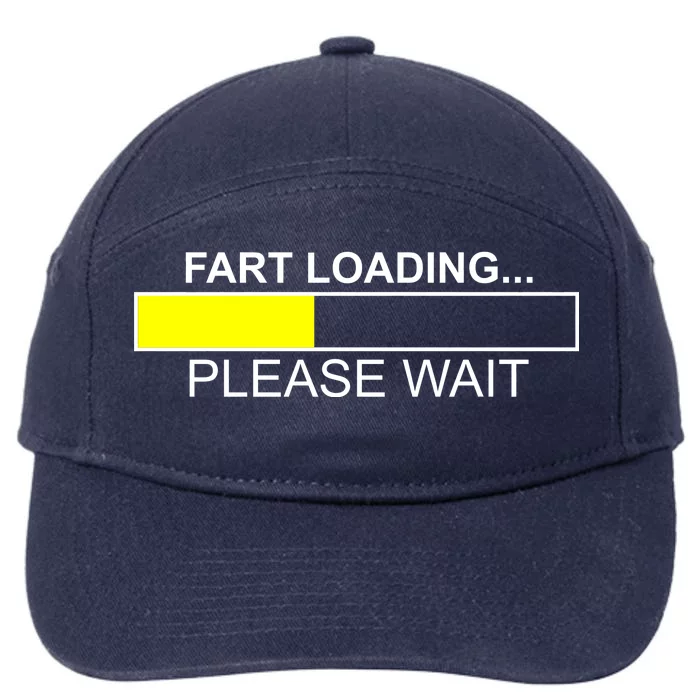 Fart Loading 7-Panel Snapback Hat