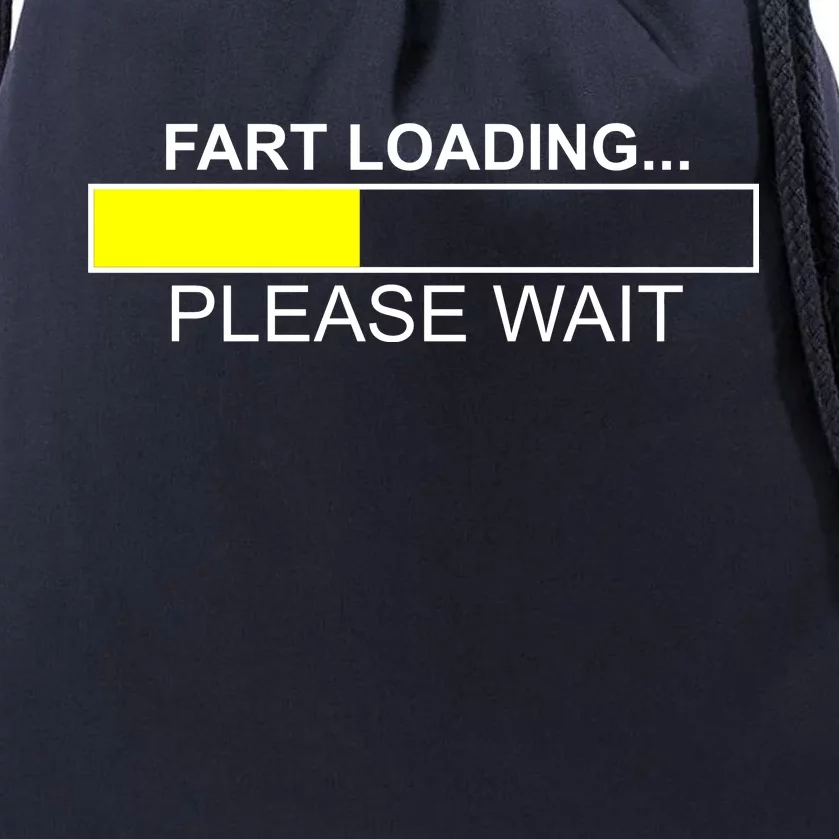 Fart Loading Drawstring Bag