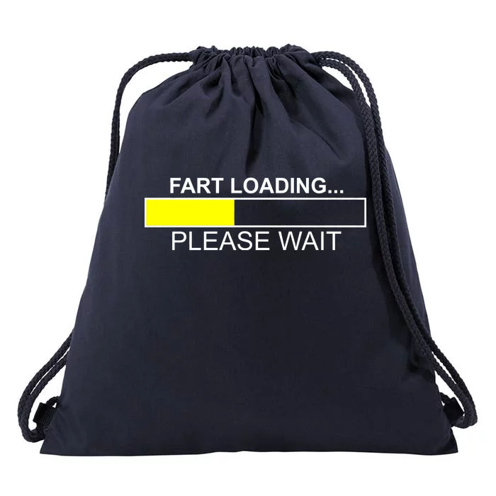 Fart Loading Drawstring Bag