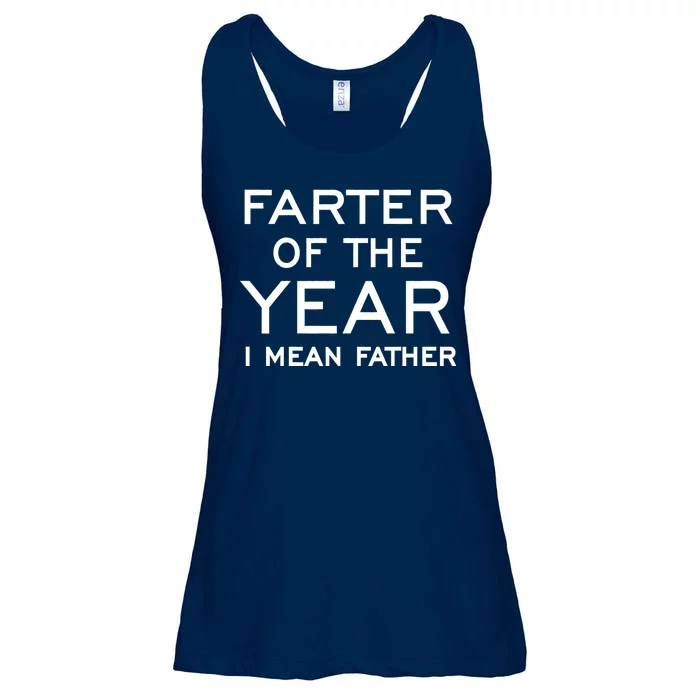 Farter Of The Year I Mean Father Ladies Essential Flowy Tank