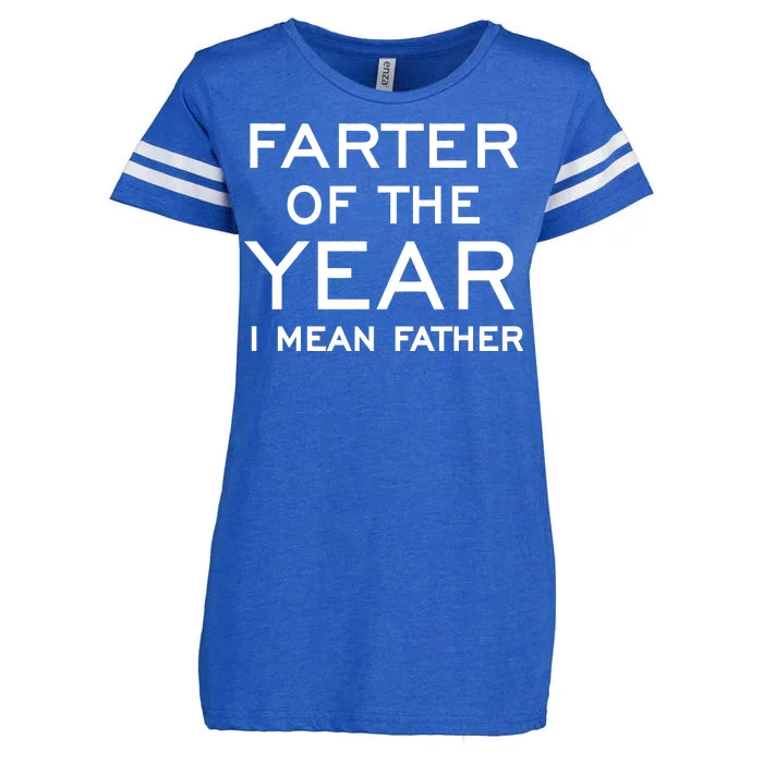 Farter Of The Year I Mean Father Enza Ladies Jersey Football T-Shirt