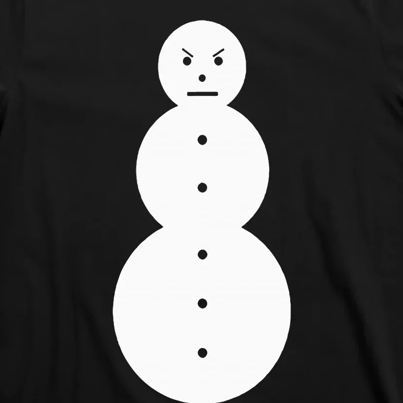 Funny Angry Snowman The Snowman T-Shirt