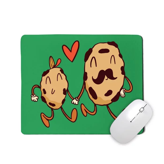 Father And Son Cookies Mousepad