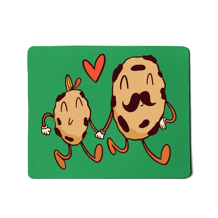 Father And Son Cookies Mousepad