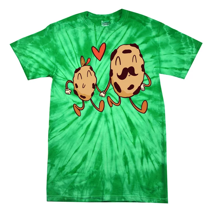 Father And Son Cookies Tie-Dye T-Shirt