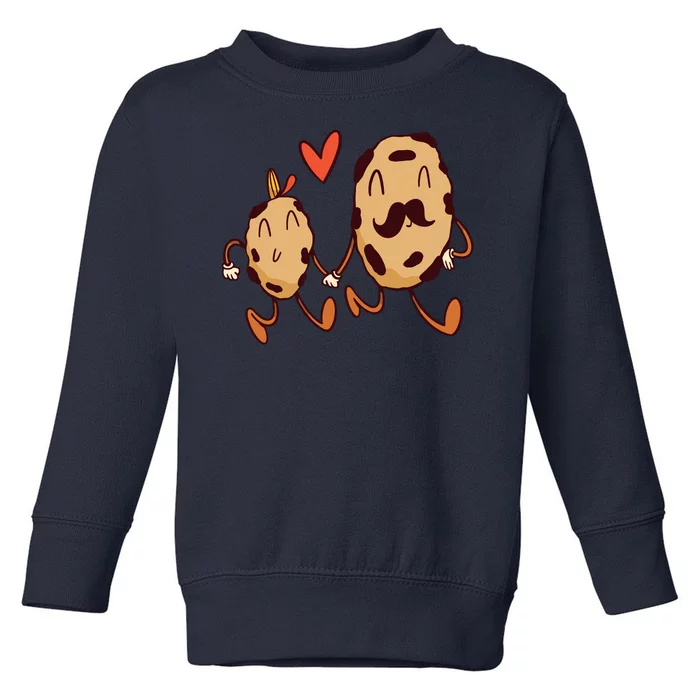 Father And Son Cookies Toddler Sweatshirt