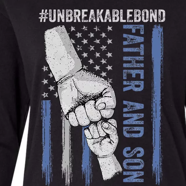 Father And Son Unbreakable Bond Father Day Gifts Womens Cotton Relaxed Long Sleeve T-Shirt