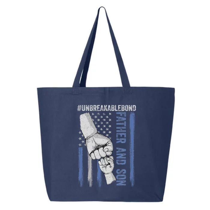 Father And Son Unbreakable Bond Father Day Gifts 25L Jumbo Tote