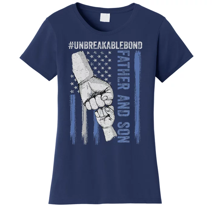 Father And Son Unbreakable Bond Father Day Gifts Women's T-Shirt