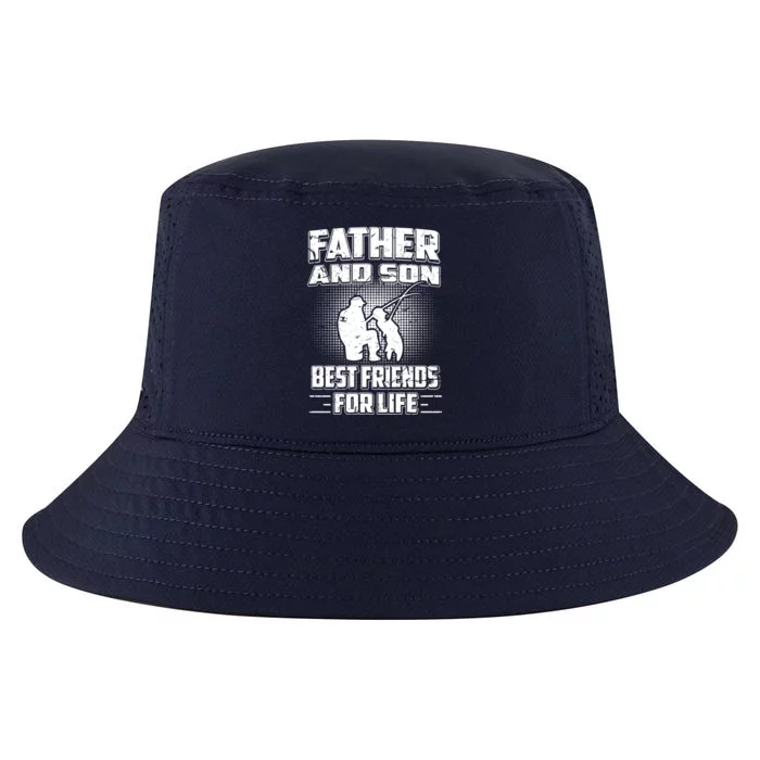 Father And Son Best Friends For Life Fishing Fathers Day Meaningful Gift Cool Comfort Performance Bucket Hat