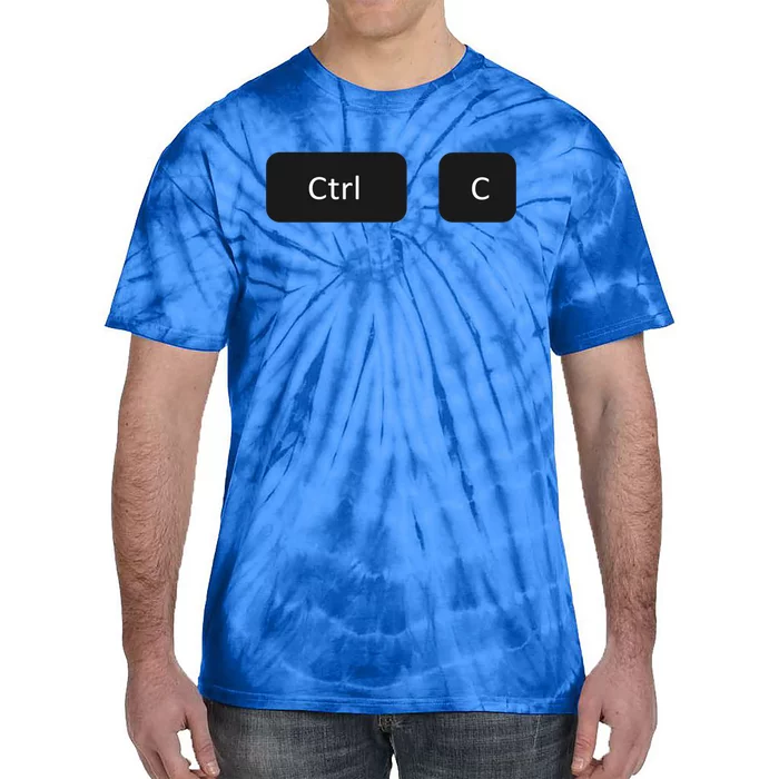 Father And Son Copy Paste Ctrl+c Ctrl+v Gift Tie-Dye T-Shirt