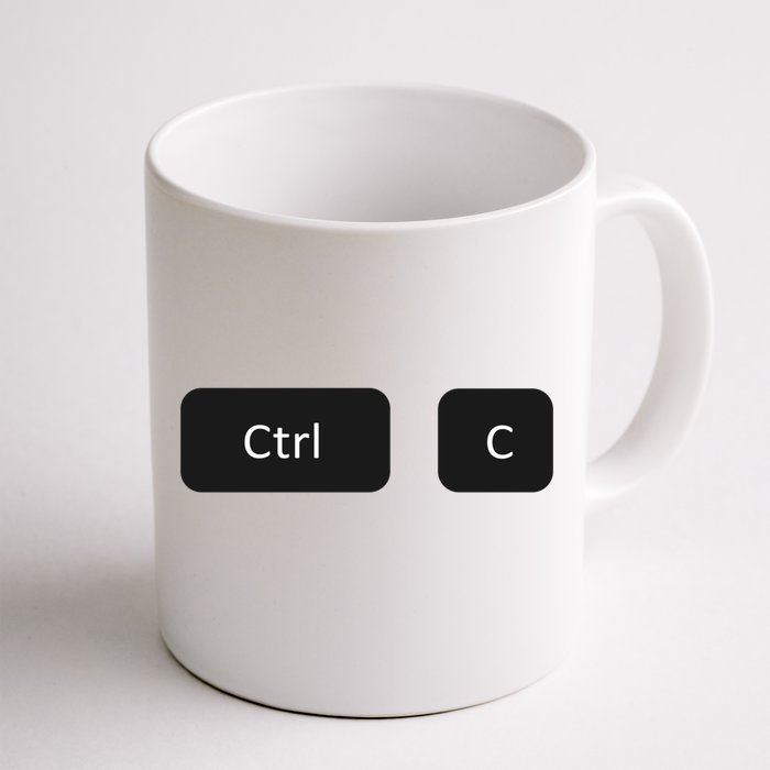 Father And Son Copy Paste Ctrl+c Ctrl+v Gift Front & Back Coffee Mug