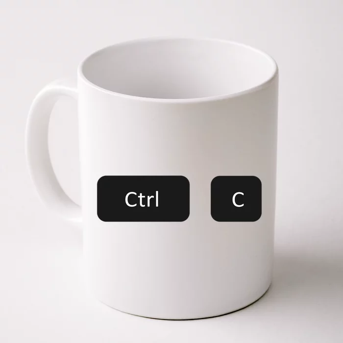 Father And Son Copy Paste Ctrl+c Ctrl+v Gift Front & Back Coffee Mug