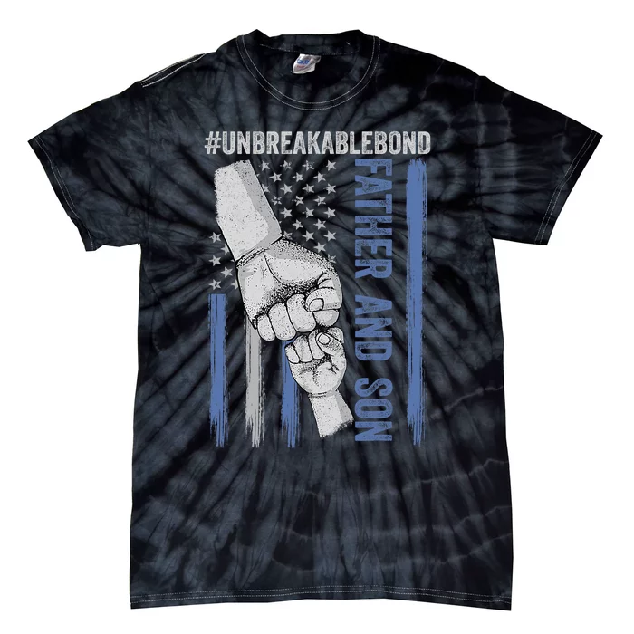 Father And Son Unbreakable Bond Father Day Gifts Tie-Dye T-Shirt