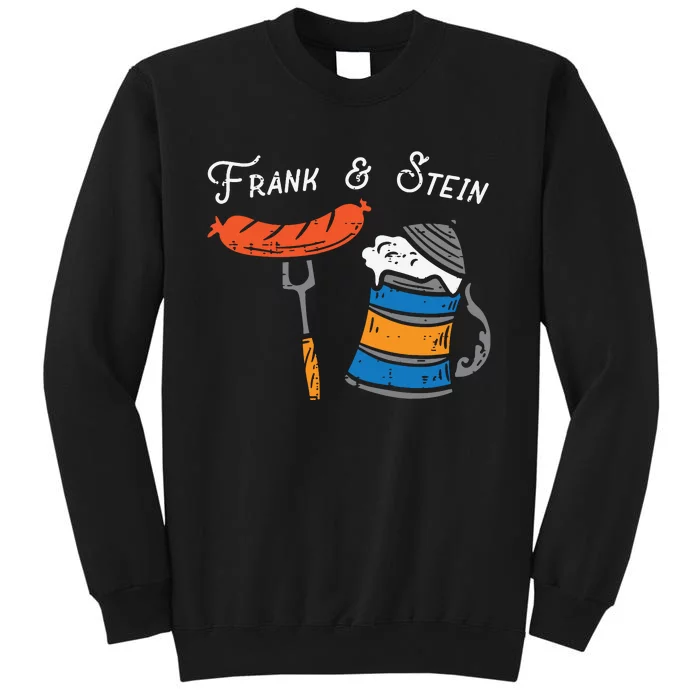 Frank And Stein Funny German Bavarian Oktoberfest Tall Sweatshirt