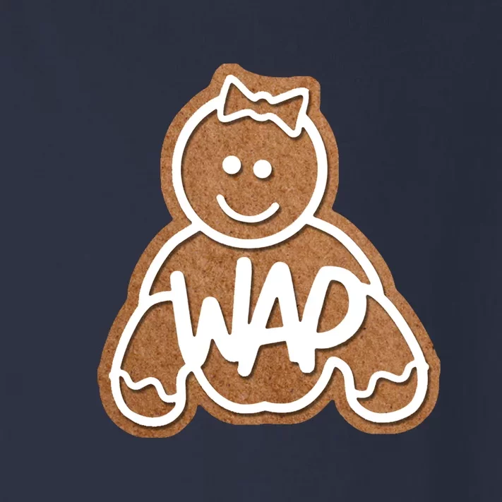 Funny Adult Sex Joke Wap Naughty Gingerbread Christmas Holiday Matching Couple Toddler Long Sleeve Shirt