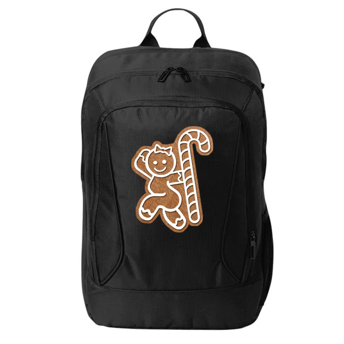 Funny Adult Sex Joke Naughty Gingerbread Christmas Holiday Matching Couple City Backpack