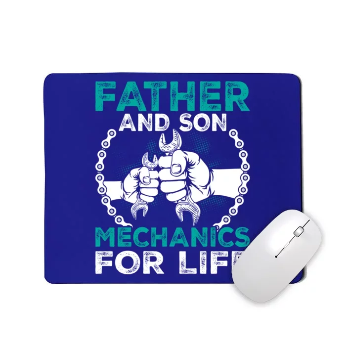 Father And Son Mechanics For Life Gift Mousepad