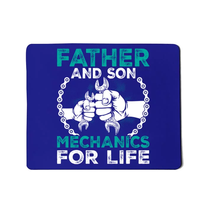 Father And Son Mechanics For Life Gift Mousepad