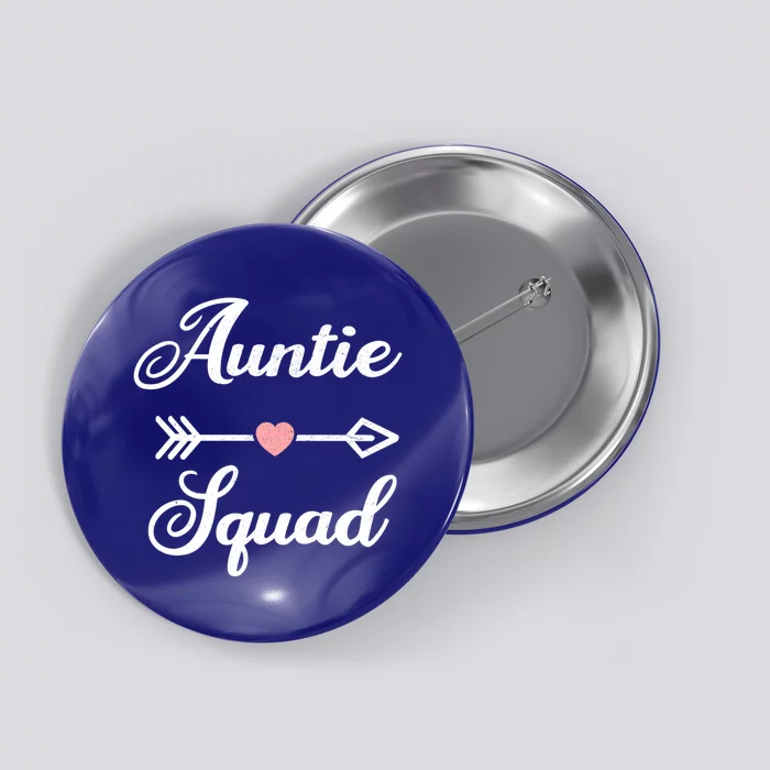 Funny Auntie Squad Tee Mom Niece Nephew For Mothers Day Gift Button